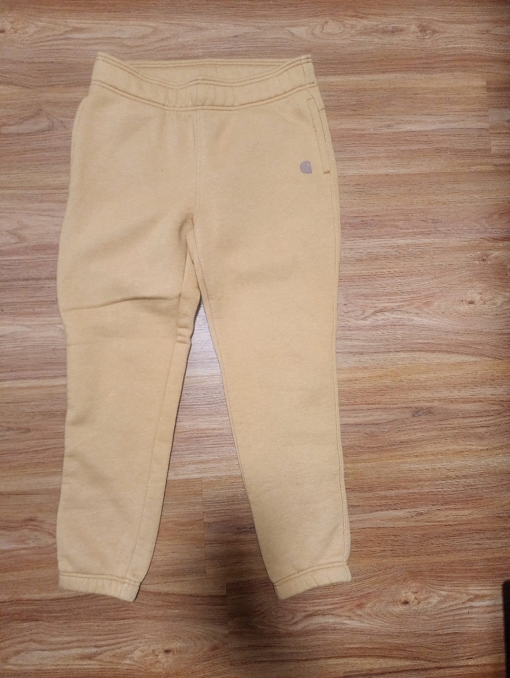 Carhartt  Tan Fleece Jogger Sweatpants